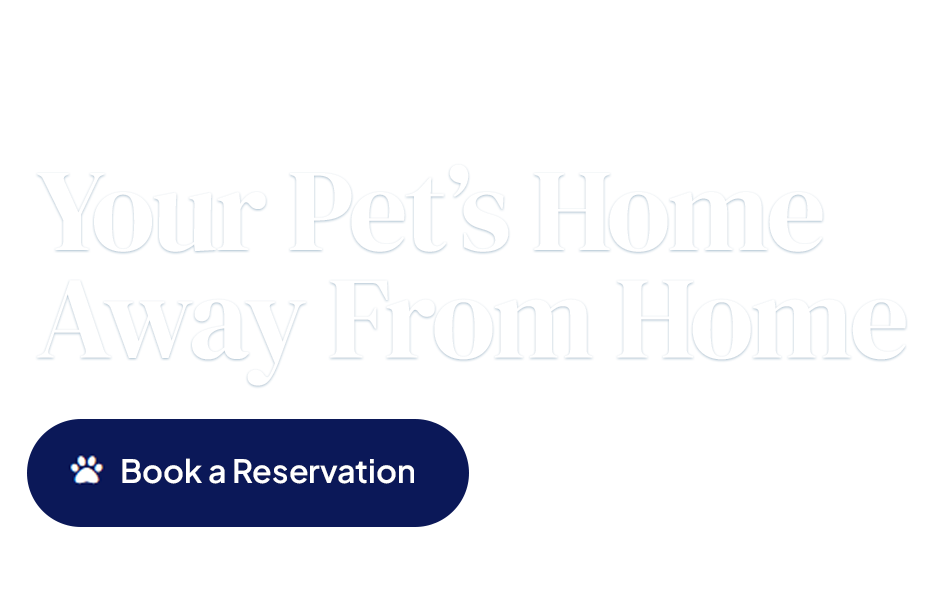 Pet boarding home away from